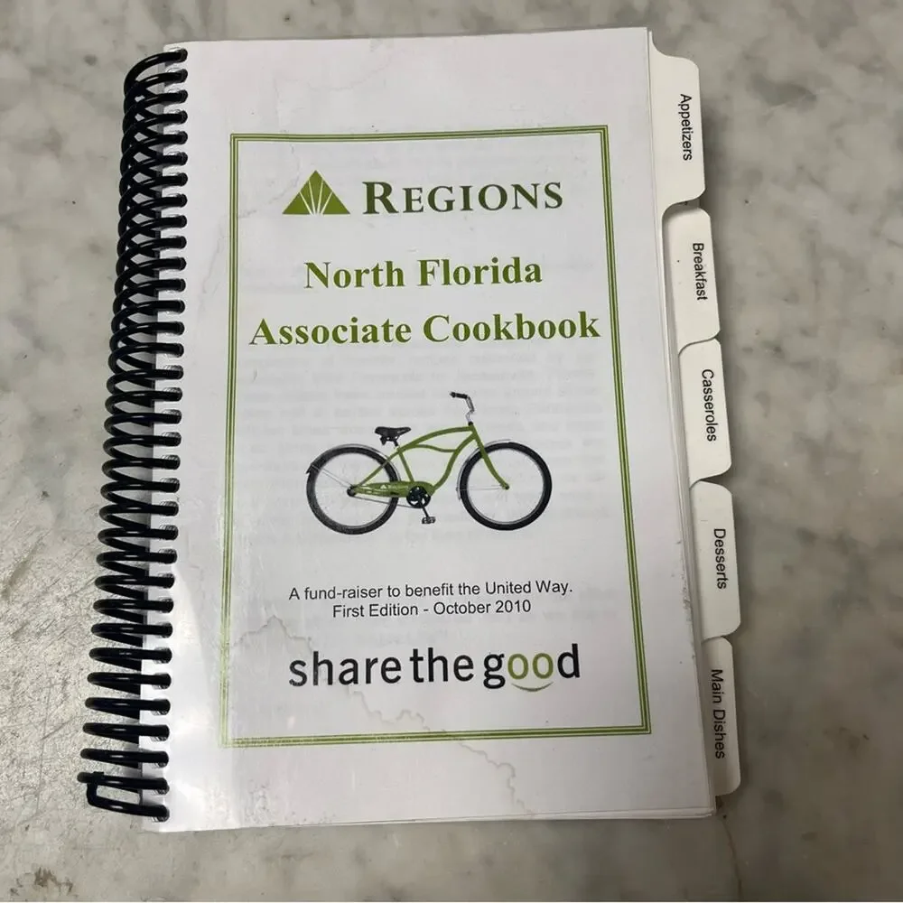 Southern cookbook from 2010 North Florida kitchens